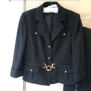 Tahari Suit - Black - size 12